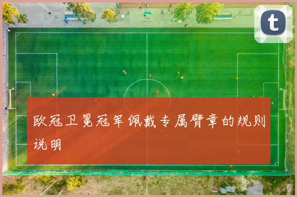 欧冠卫冕冠军佩戴专属臂章的规则说明