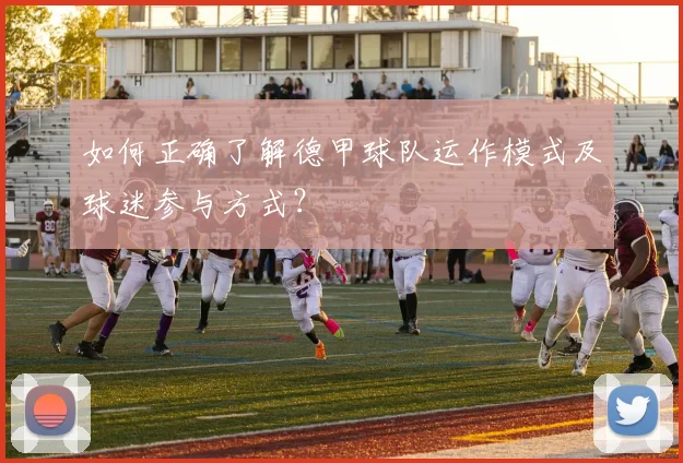 如何正确了解德甲球队运作模式及球迷参与方式？